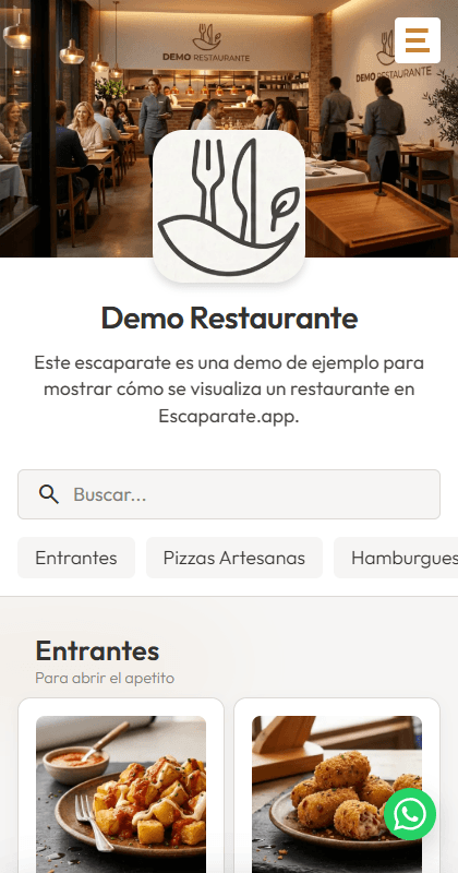 Demo Restaurante